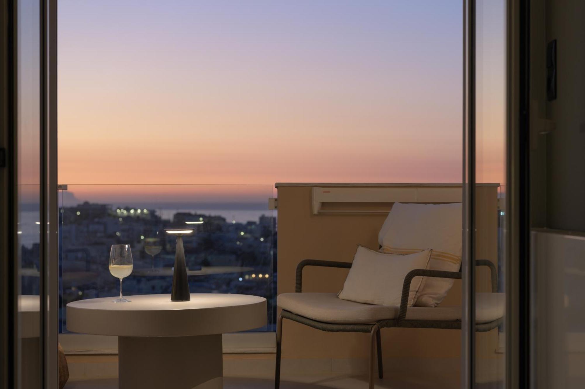 Ikia Mia Sea View Apartment Rethymno  ภายนอก รูปภาพ