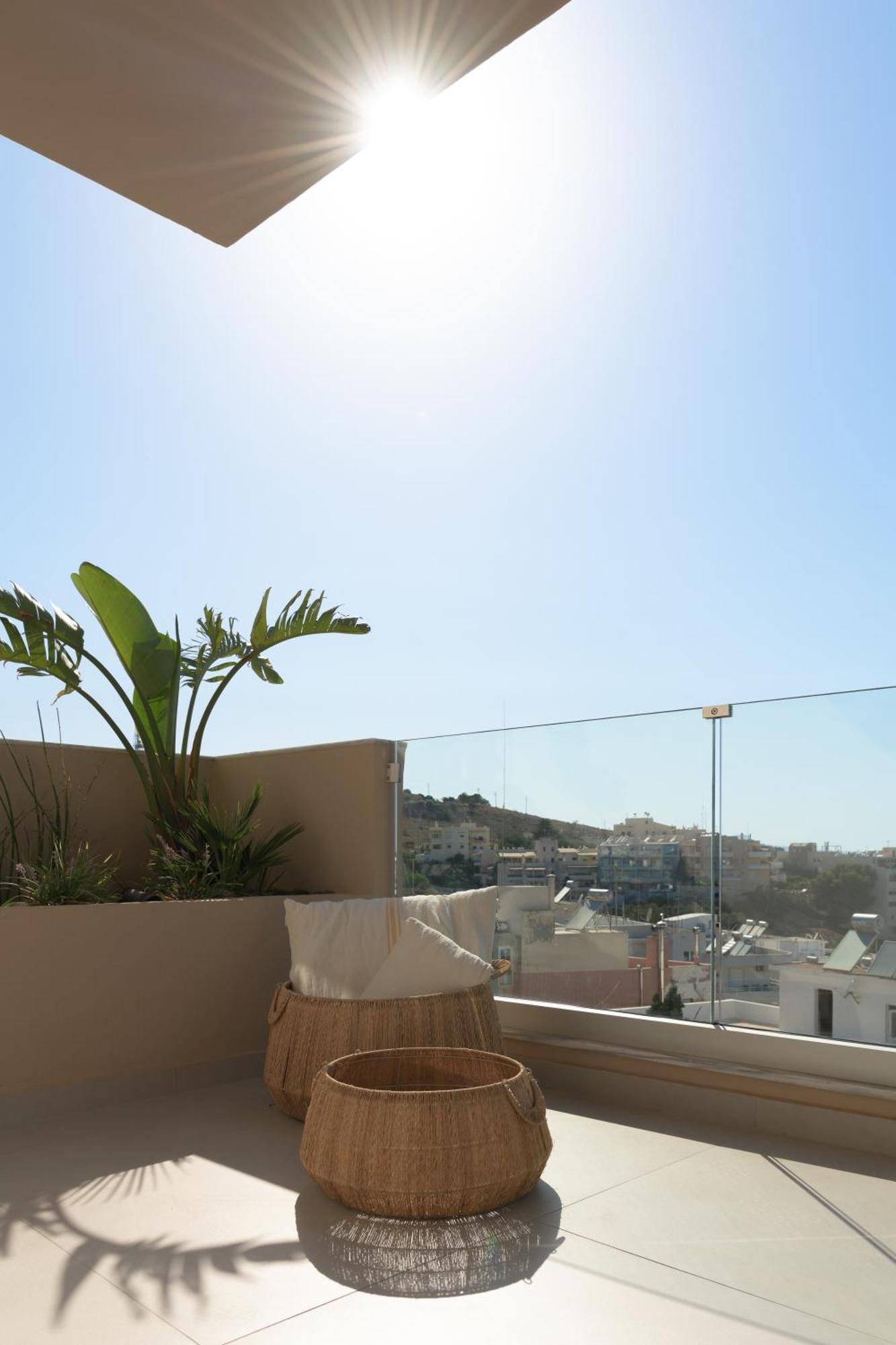 Ikia Mia Sea View Apartment Rethymno  ภายนอก รูปภาพ