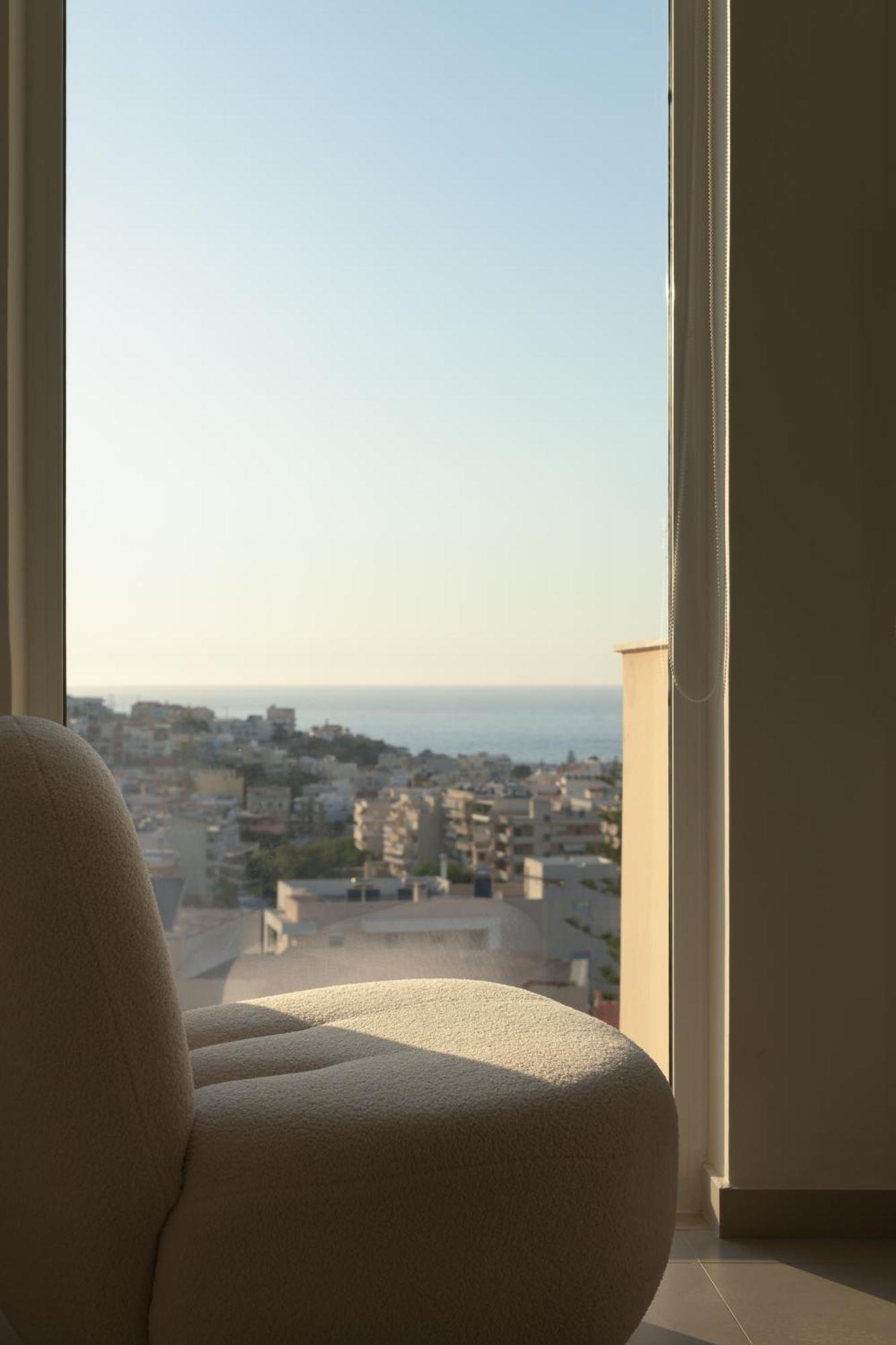Ikia Mia Sea View Apartment Rethymno  ภายนอก รูปภาพ